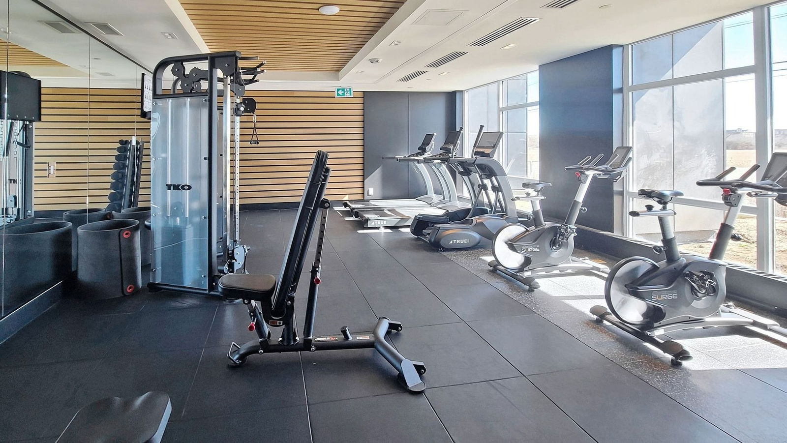 Gym — North Oak - Condos at Oakvillage, Oakville, Toronto