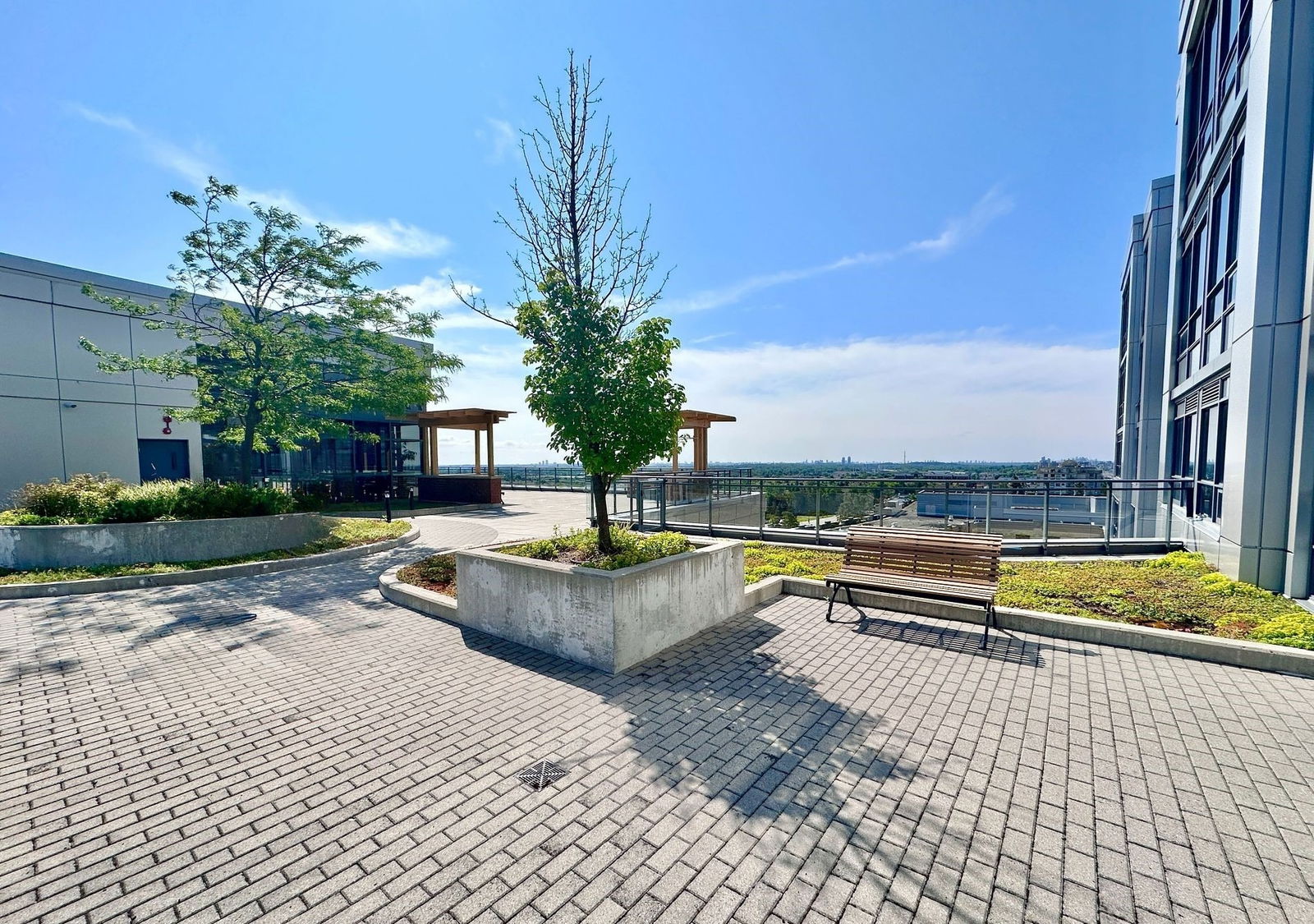 Patio — Mon Sheong Care Complex, Richmond Hill, Toronto