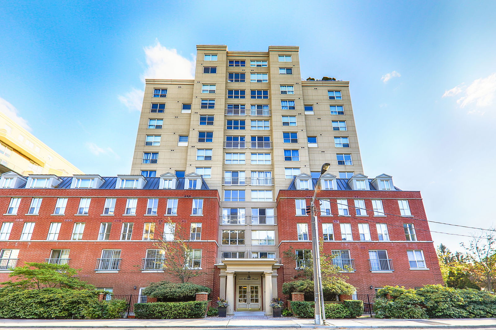 Exterior Facade — The Metro, Midtown, Toronto