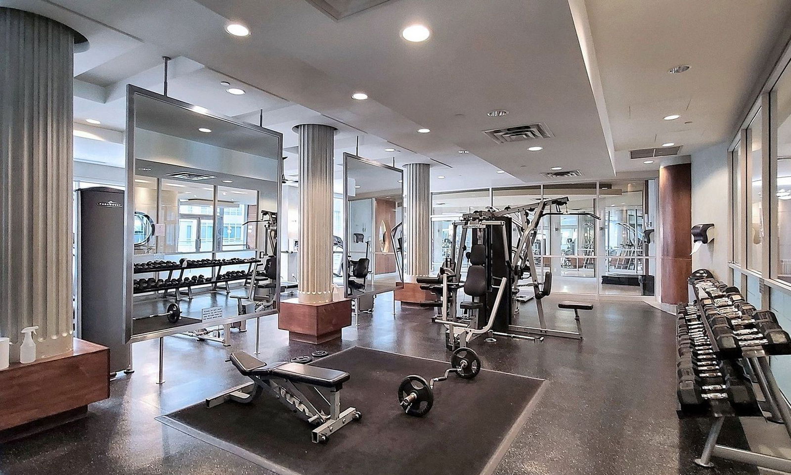 Gym — College Park North Tower, Downtown, Toronto