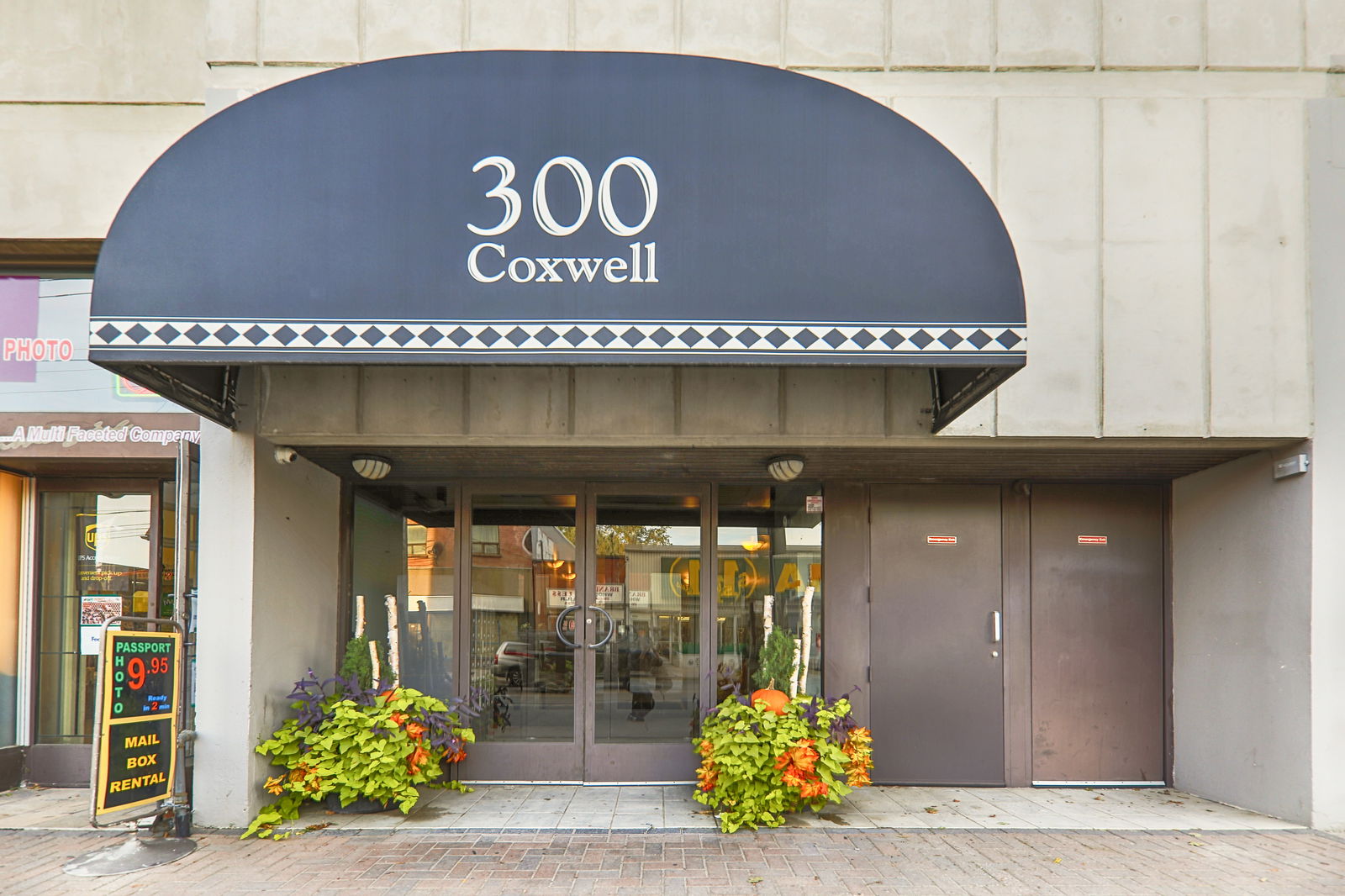 Entrance — Coxwell Place, East End, Toronto