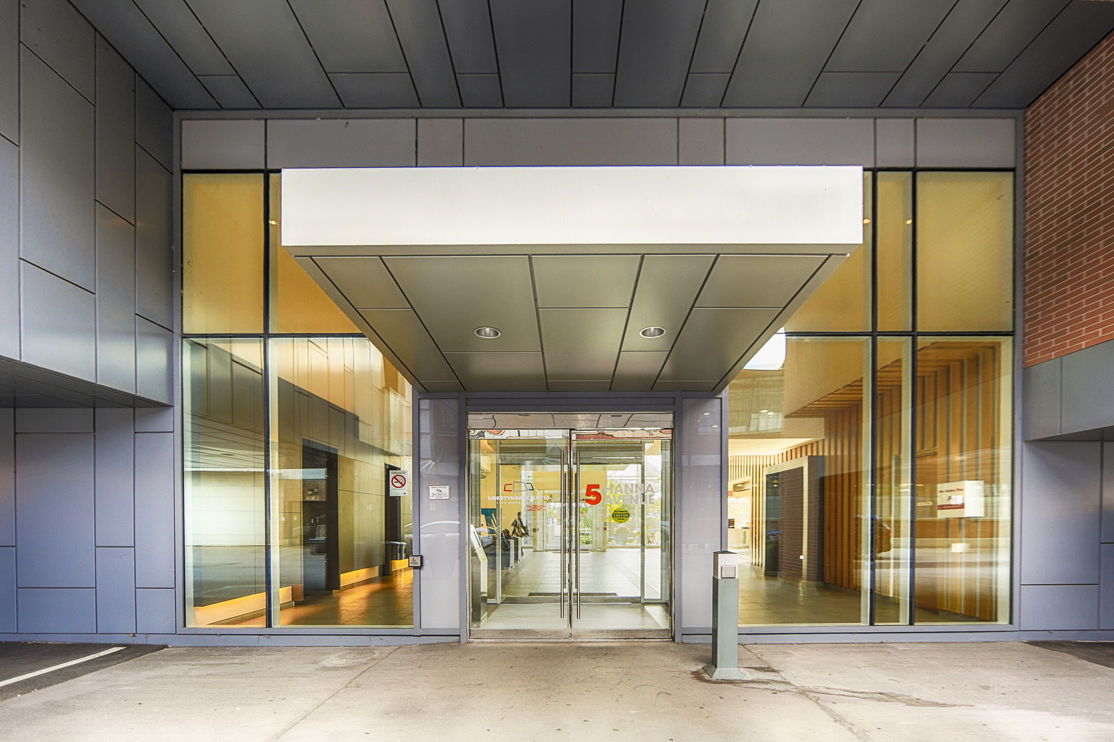 Entrance — Liberty Market Lofts, West End, Toronto