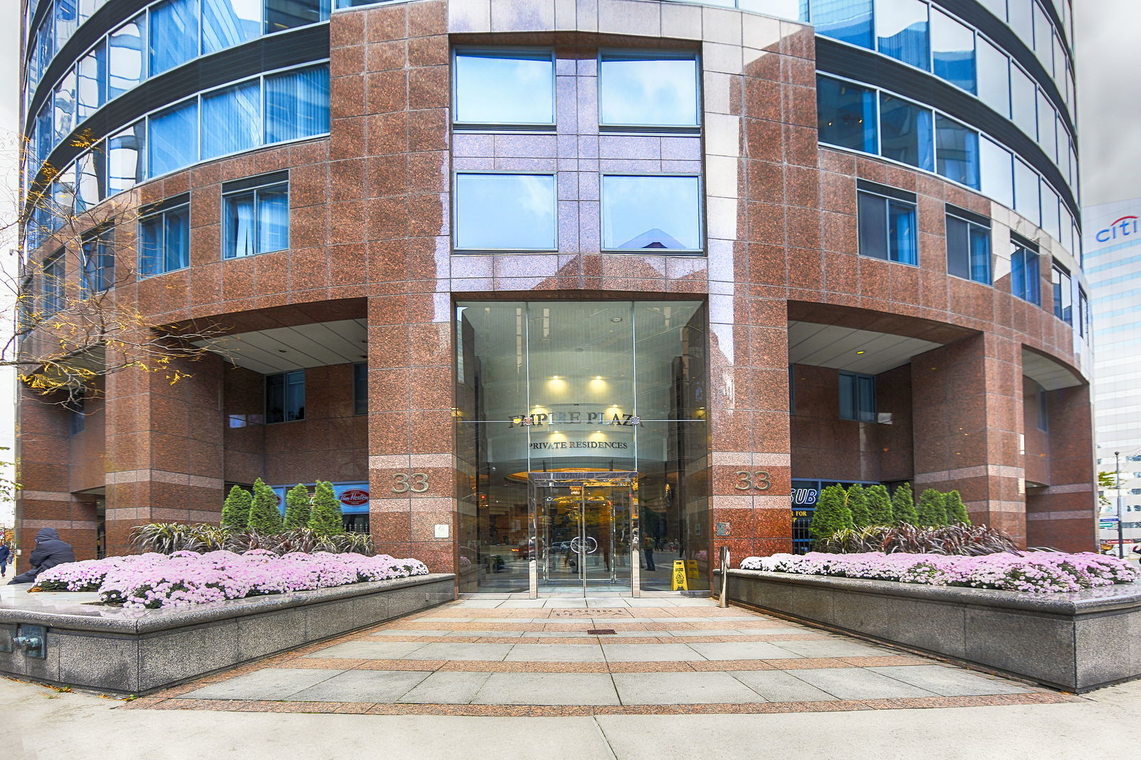 Entrance — Empire Plaza, Downtown, Toronto