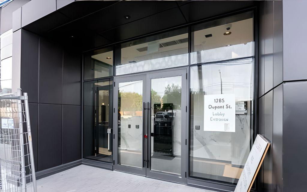 Entrance — Galleria on the Park, West End, Toronto