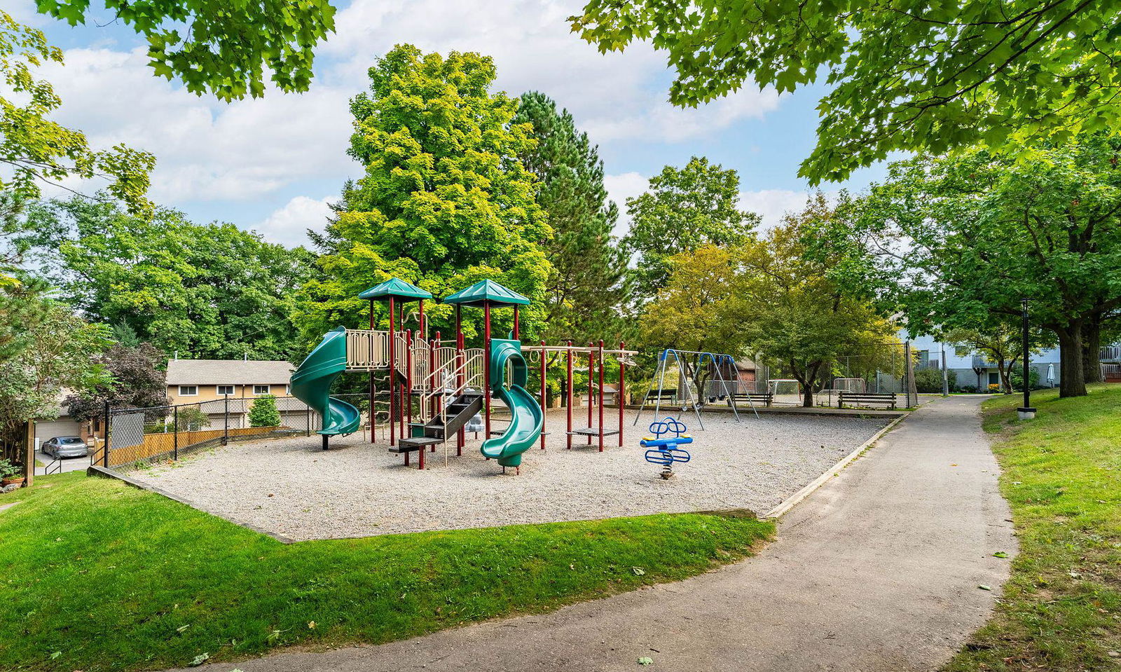 Playground — Lynden Circle Townhouses, Halton Hills, Toronto
