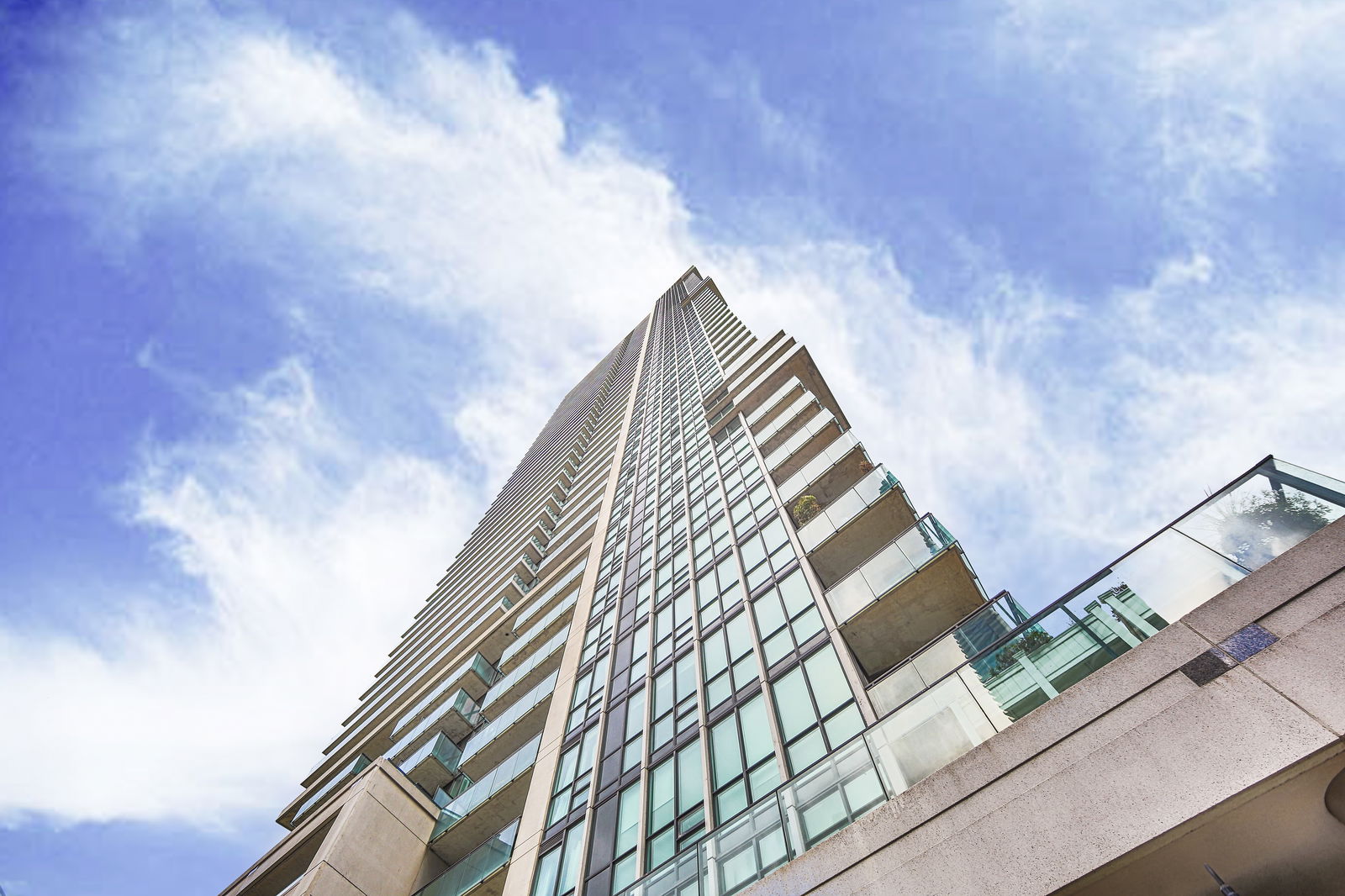 Exterior Sky — 33 Bay at Pinnacle, Downtown, Toronto