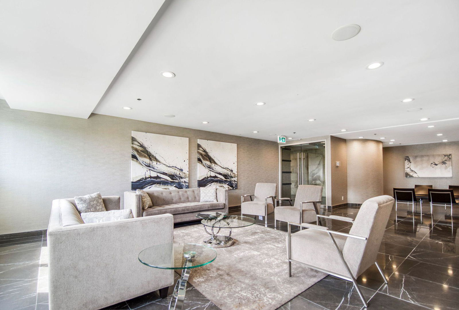 Lounge — The Residences of 8 Park Road Yorkville, Downtown, Toronto