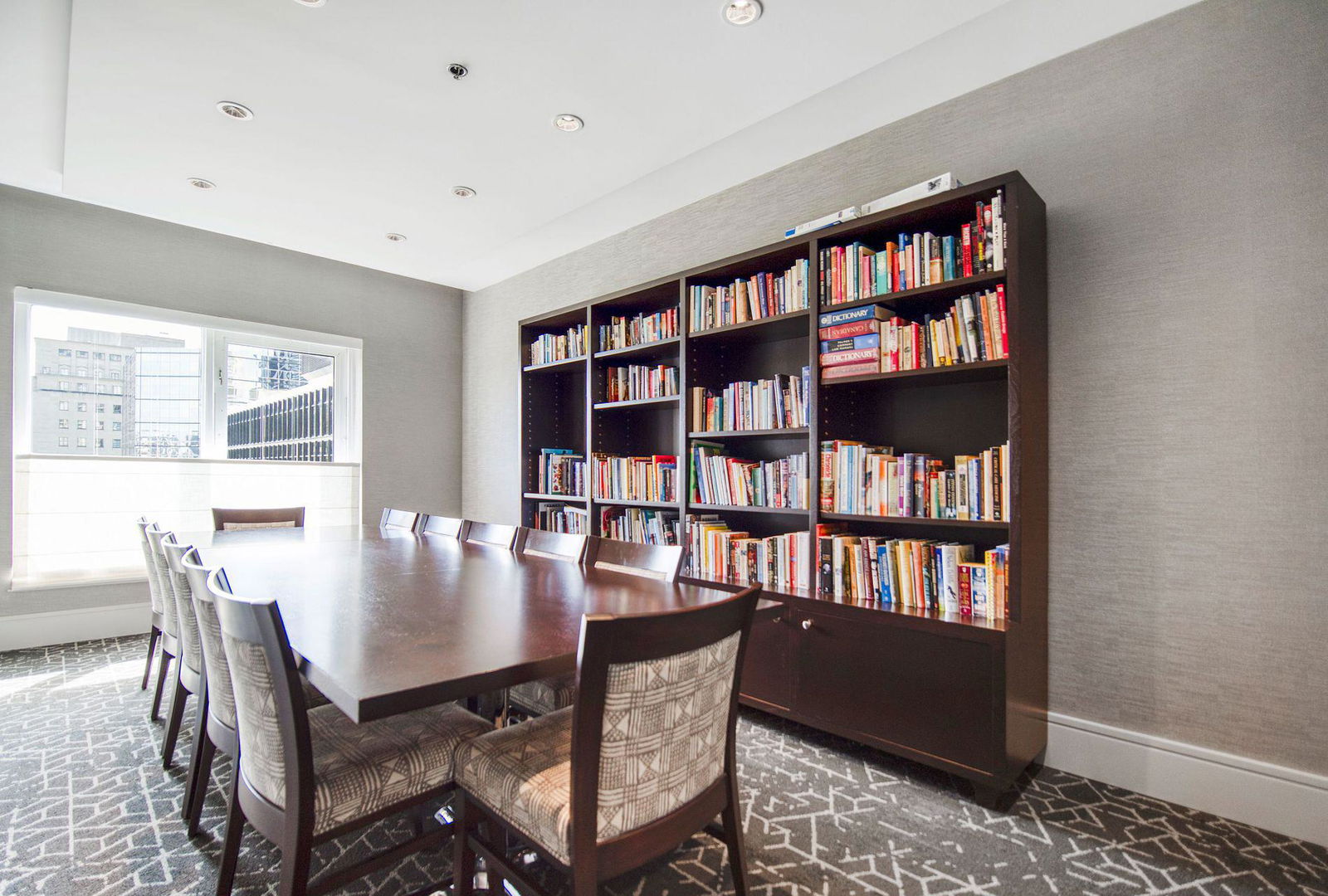 Library — The Residences of 8 Park Road Yorkville, Downtown, Toronto