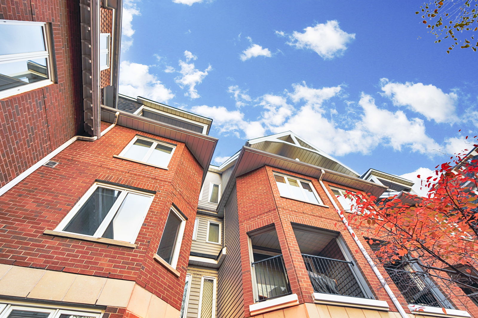 Exterior Sky — Sloane Square Townhomes, Downtown, Toronto