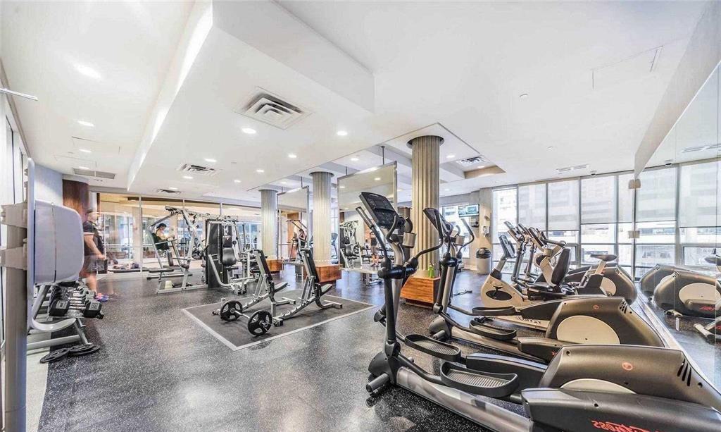 Gym — College Park South Tower, Downtown, Toronto