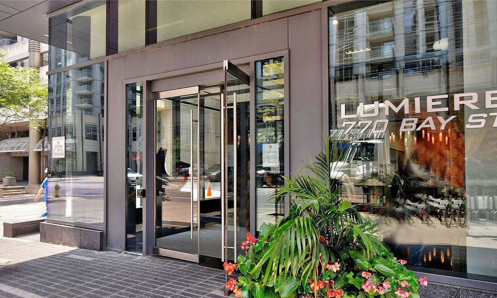 Entrance — Lumiere Condominiums on Bay, Downtown, Toronto