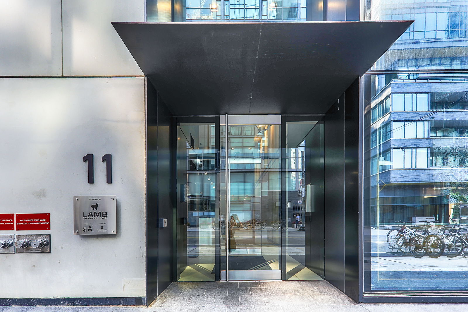 Entrance — King Charlotte Condos, Downtown, Toronto