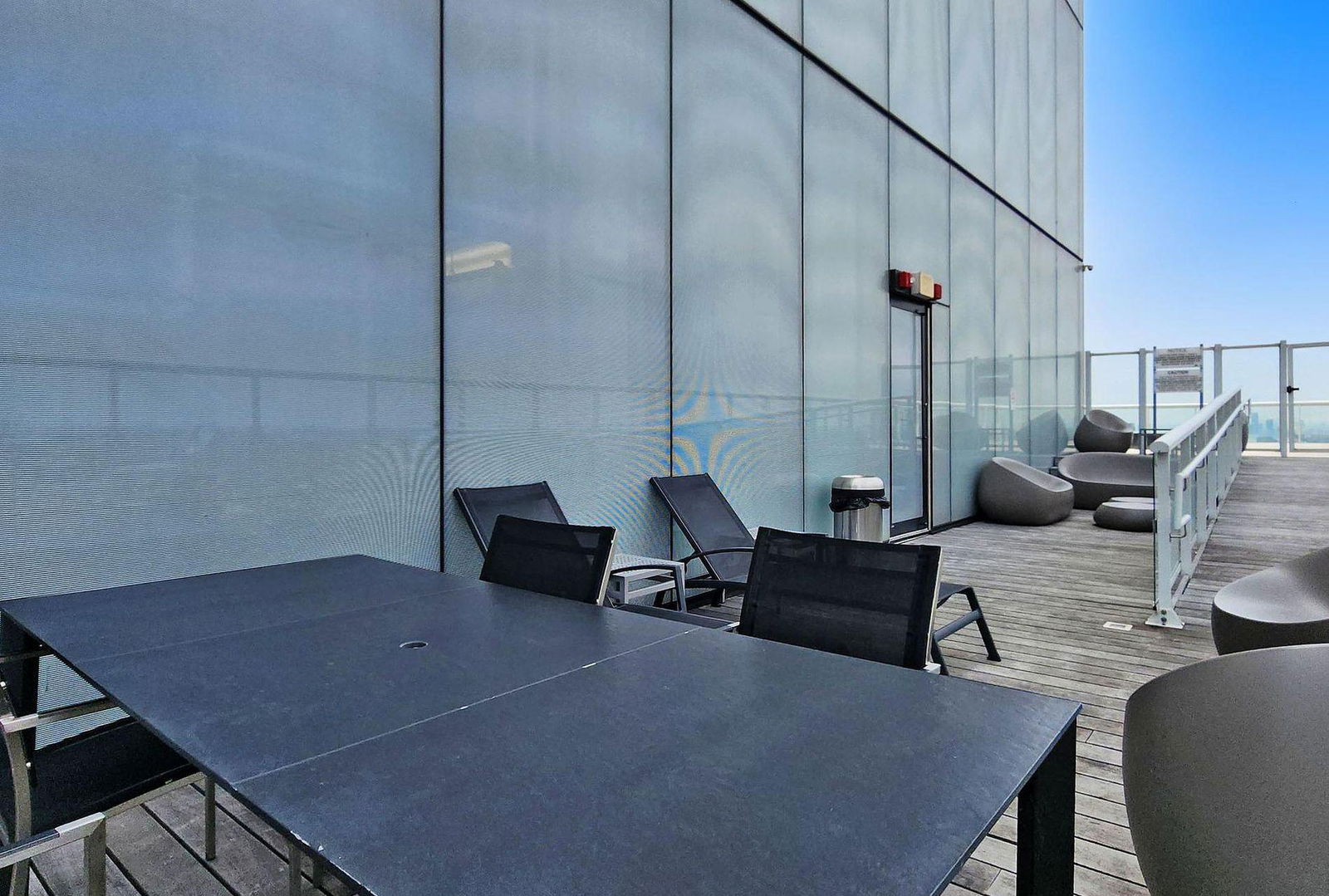 Rooftop Deck — King Charlotte Condos, Downtown, Toronto