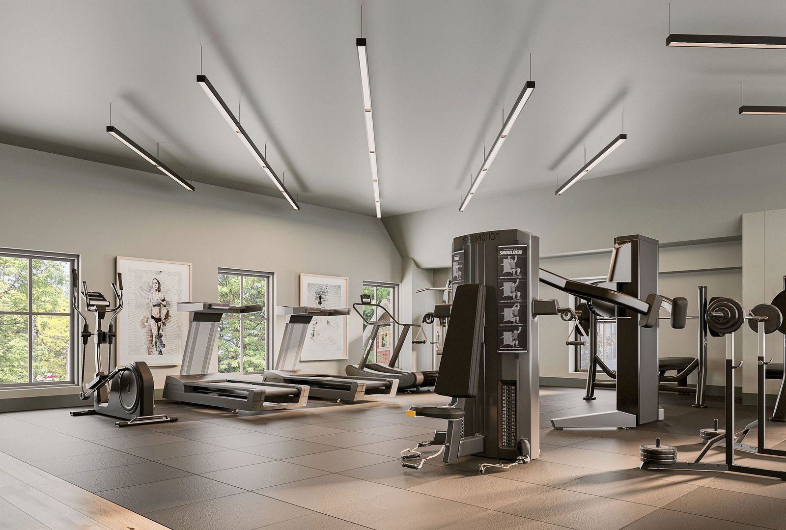 Gym — The Ivy Apartments, Downtown, Toronto