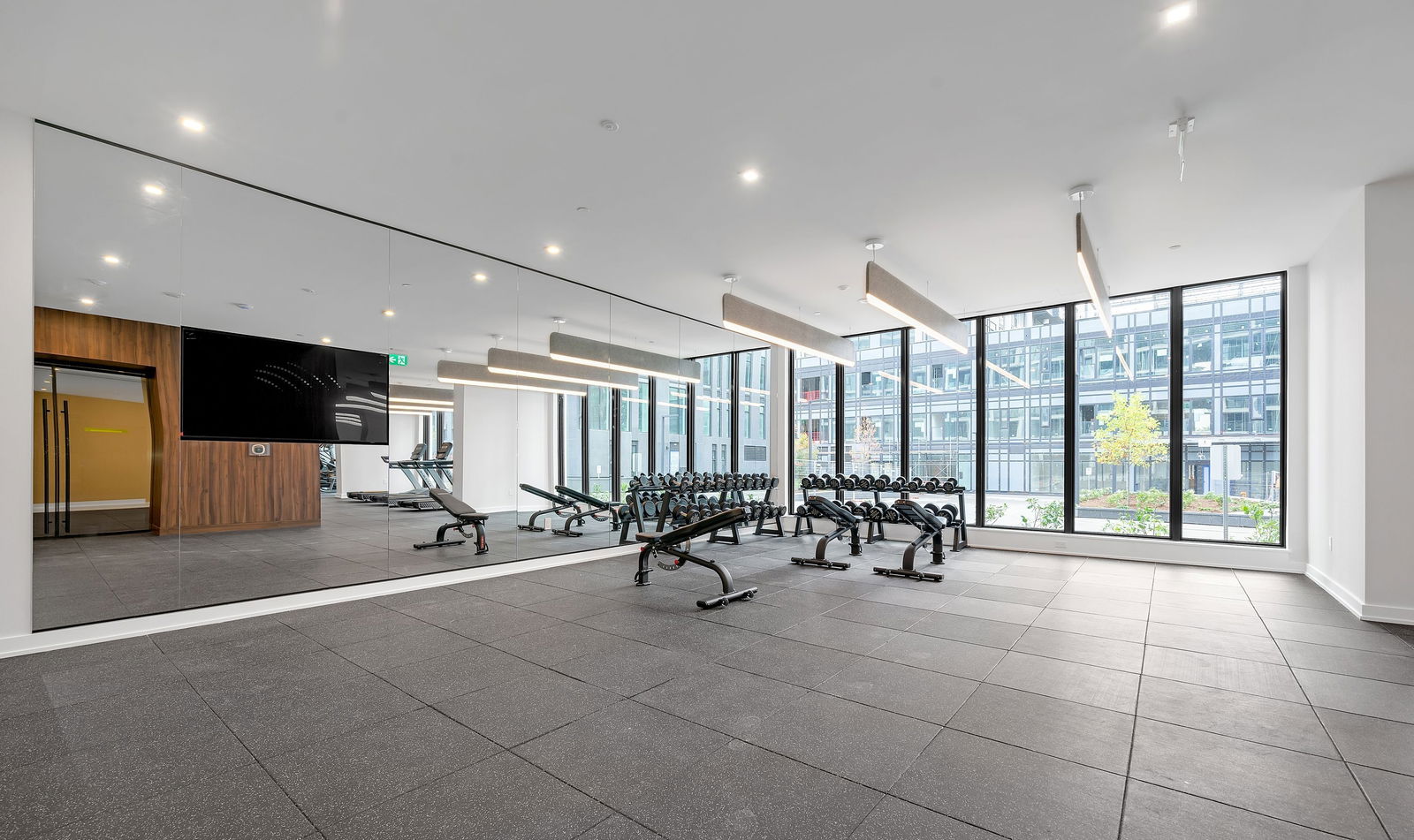Gym — Crest at Crosstown, North York, Toronto