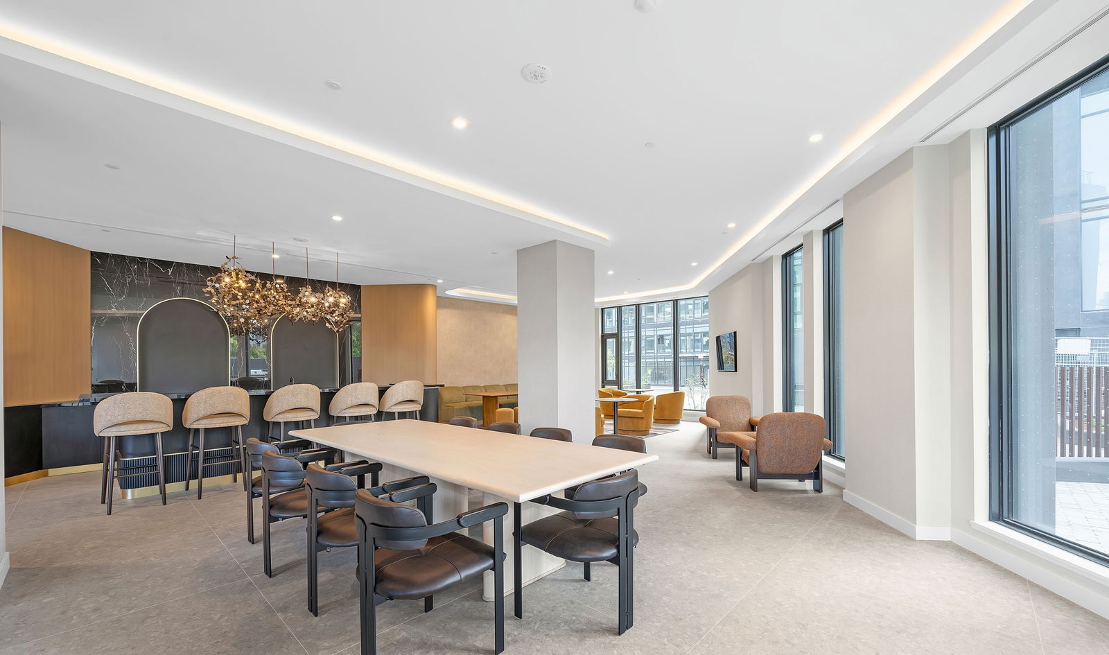 Party Room — Crest at Crosstown, North York, Toronto