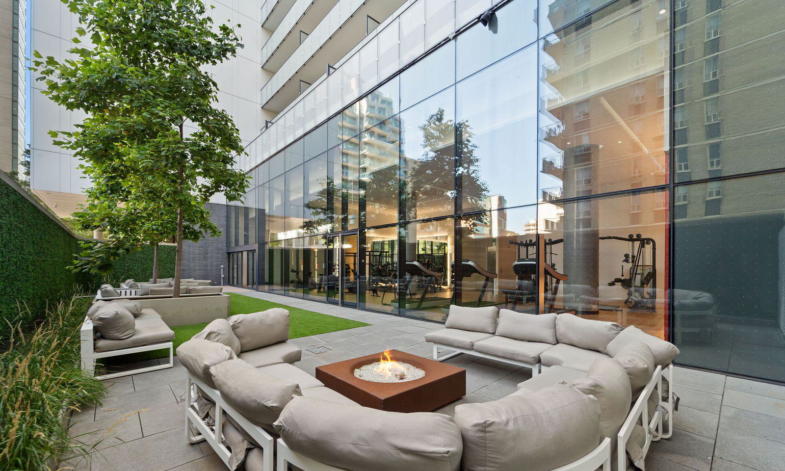 Patio — 155 Redpath Condos, Midtown, Toronto