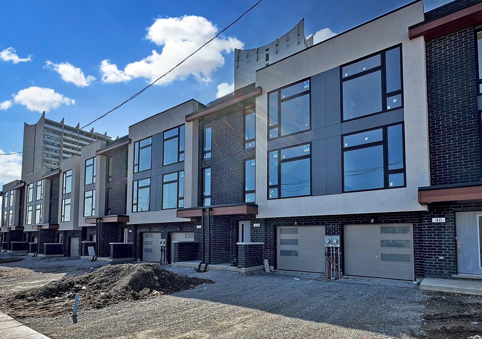 Exterior Side — Downsview Townhomes, North York, Toronto