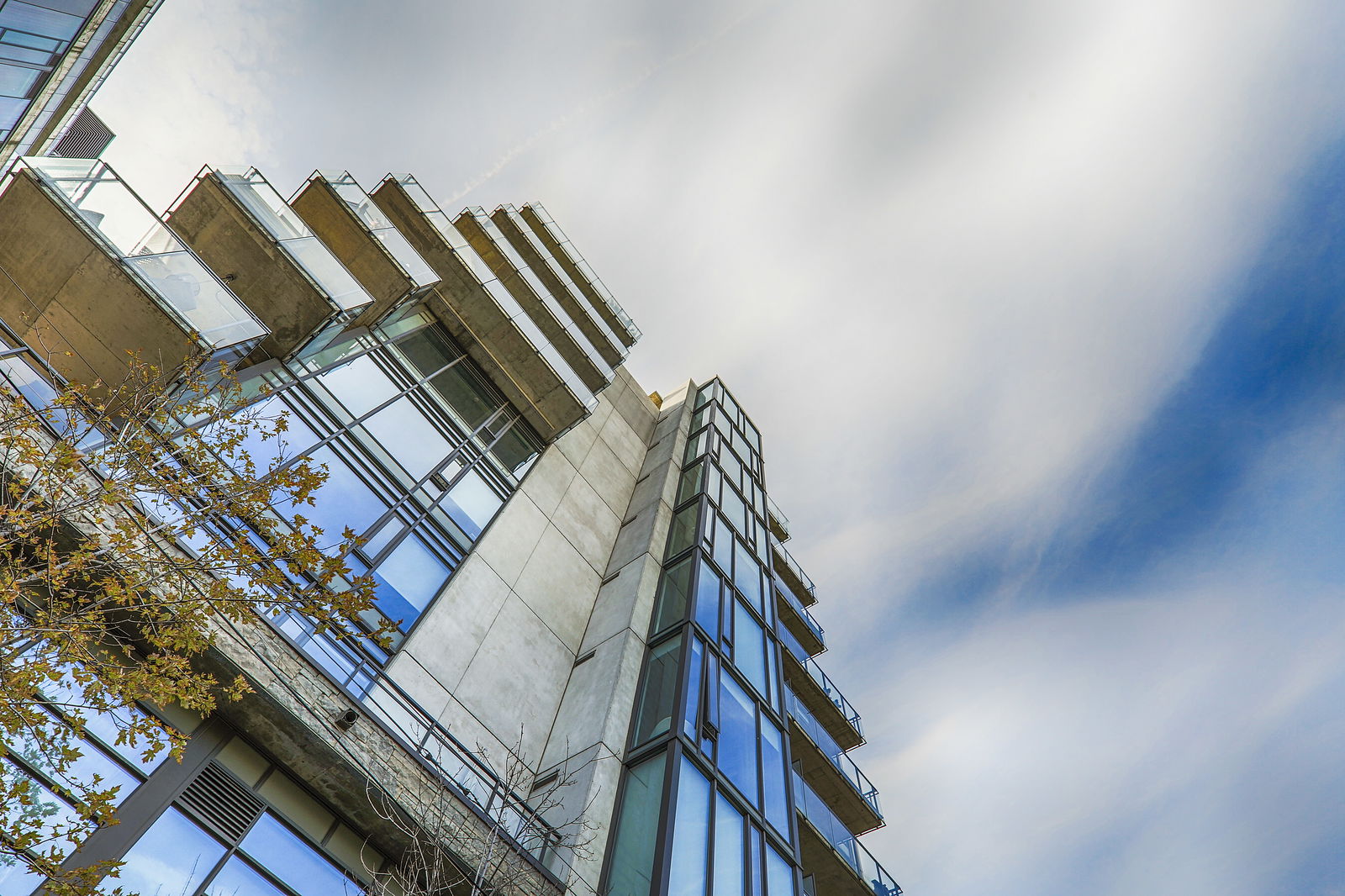 Exterior Sky — Fashion District Lofts, Downtown, Toronto