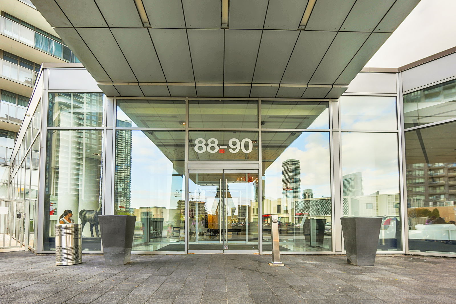 Entrance — South Beach Condos, Etobicoke, Toronto