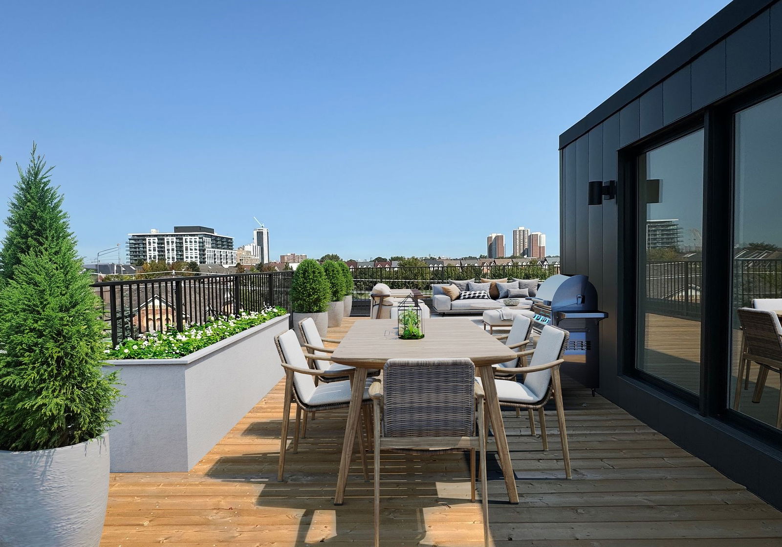 Rooftop Deck — The Walk-Up - Cultura IV, East End, Toronto