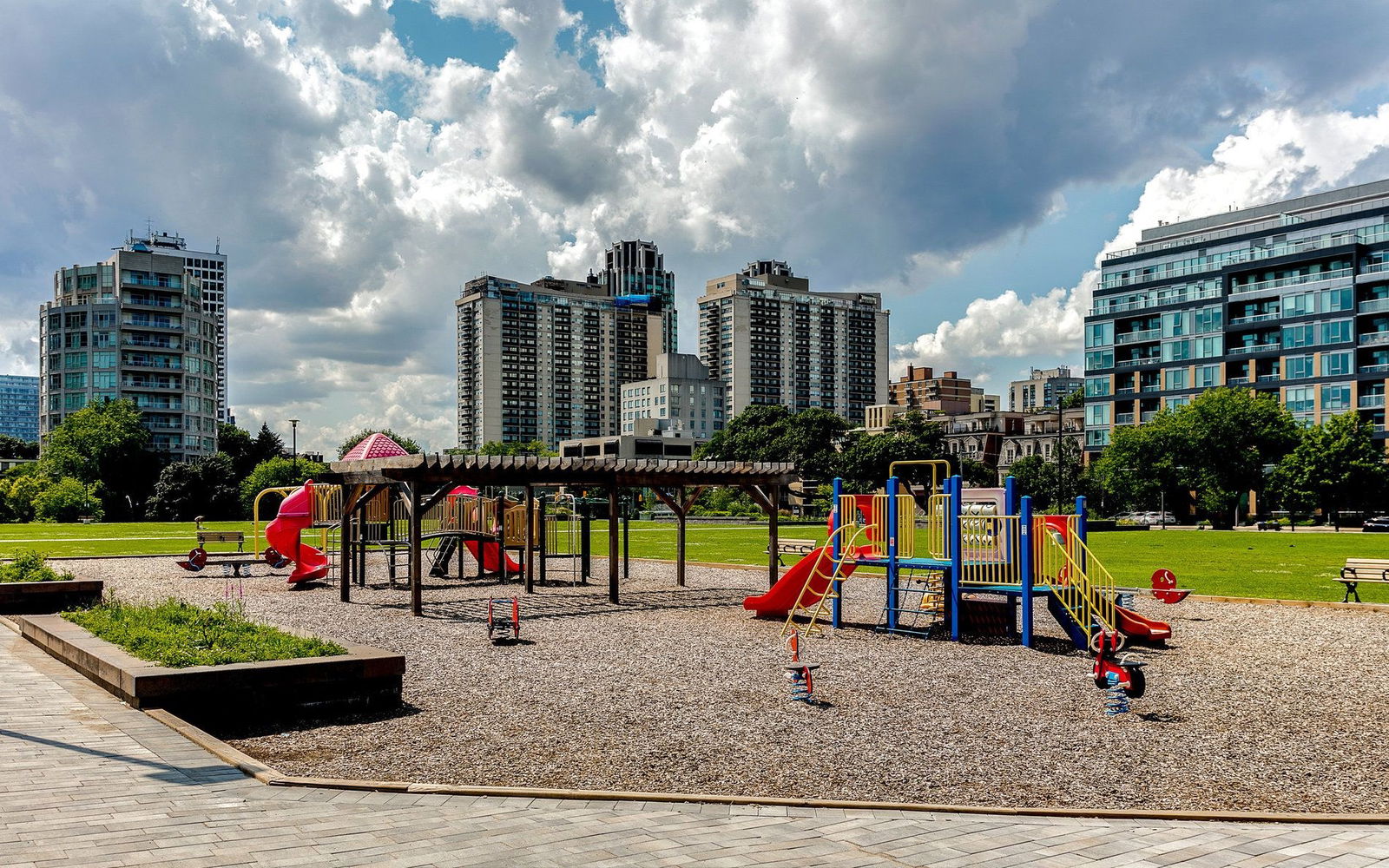 Playground — 78 Warren Road Condos, Midtown, Toronto