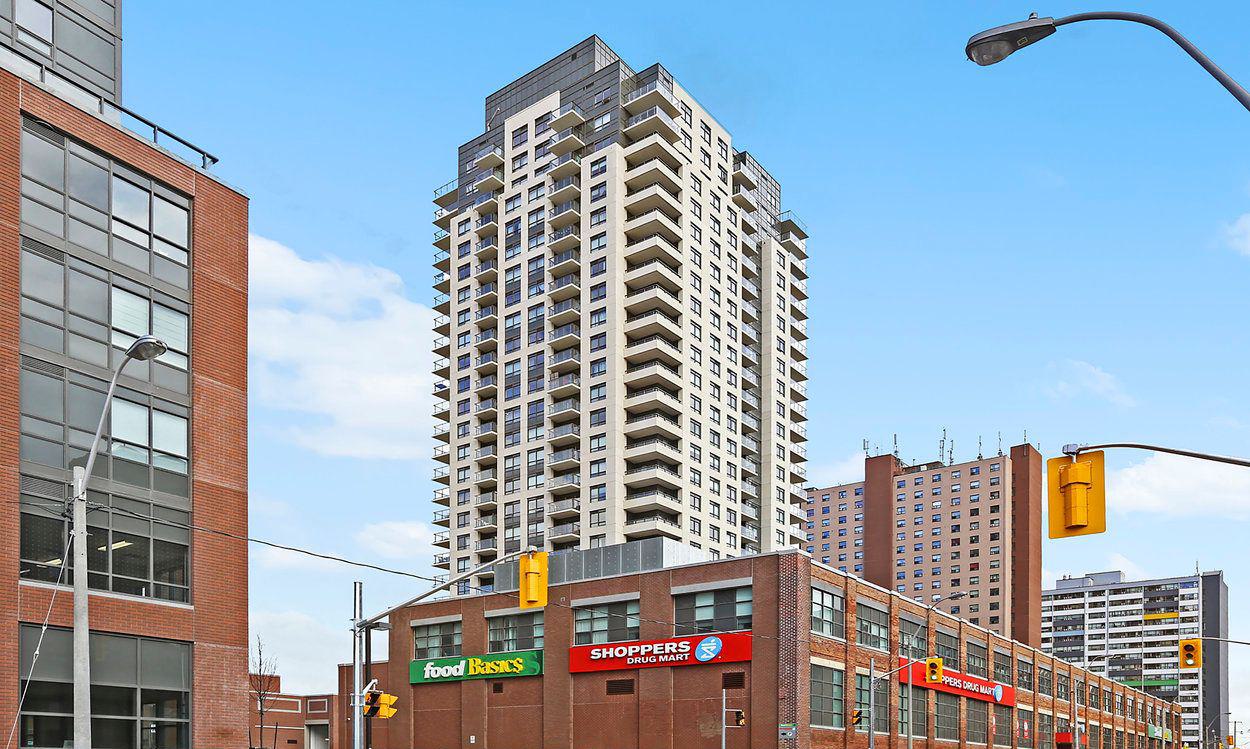 Exterior Side — Fuse Condos, West End, Toronto