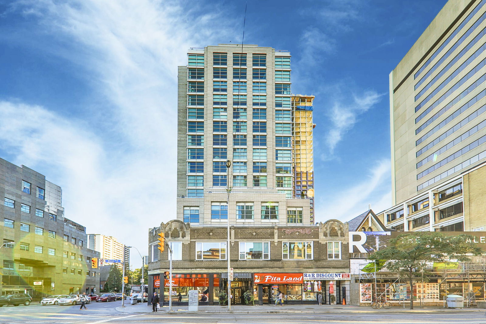 Exterior Facade — The Rosedale, Downtown, Toronto