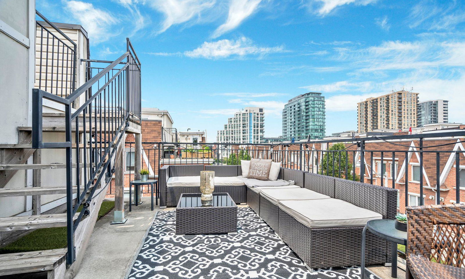 Rooftop Deck — Newtowns at King Towns, West End, Toronto