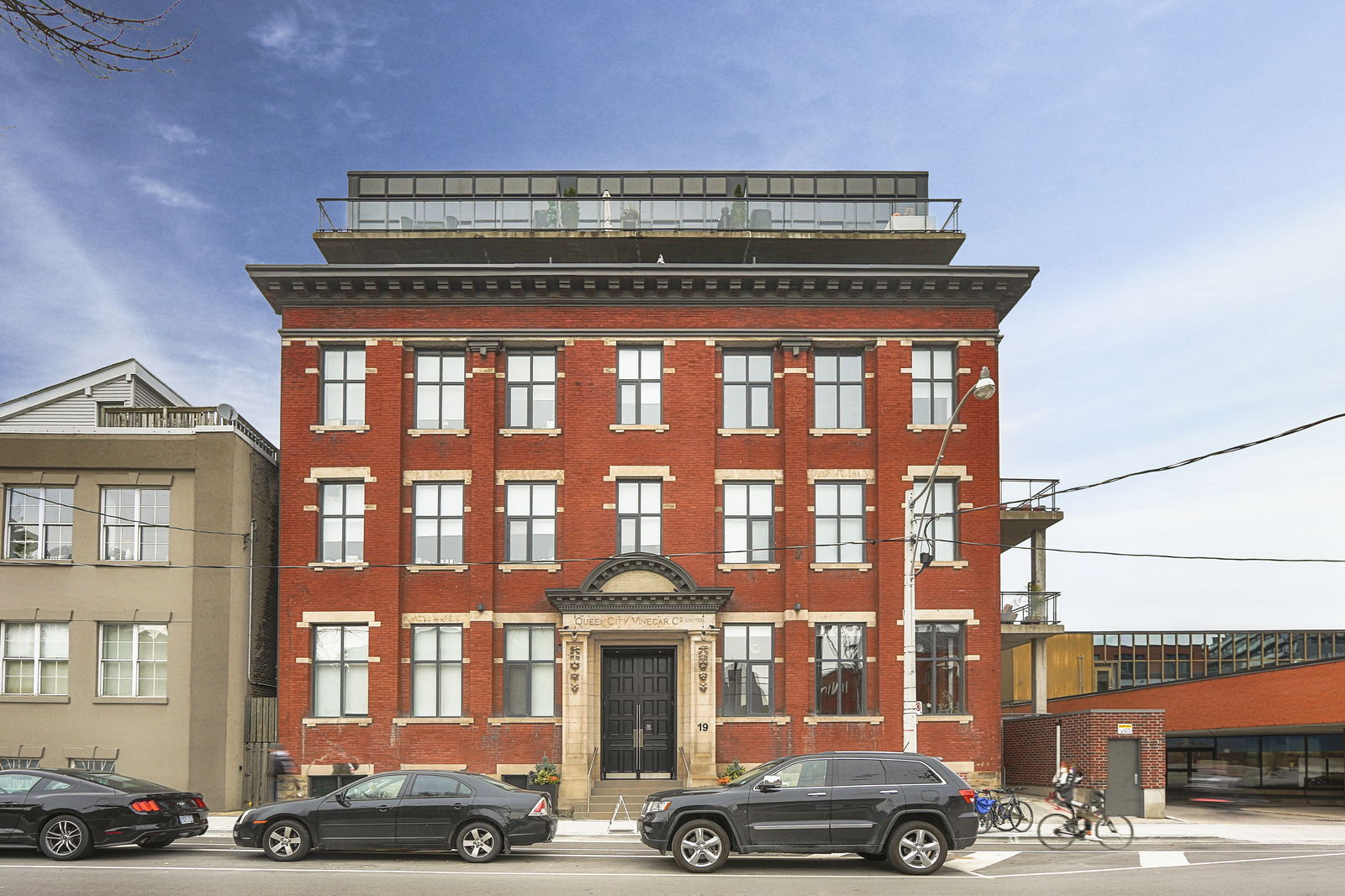 Exterior Facade — The Vinegar Lofts, Downtown, Toronto