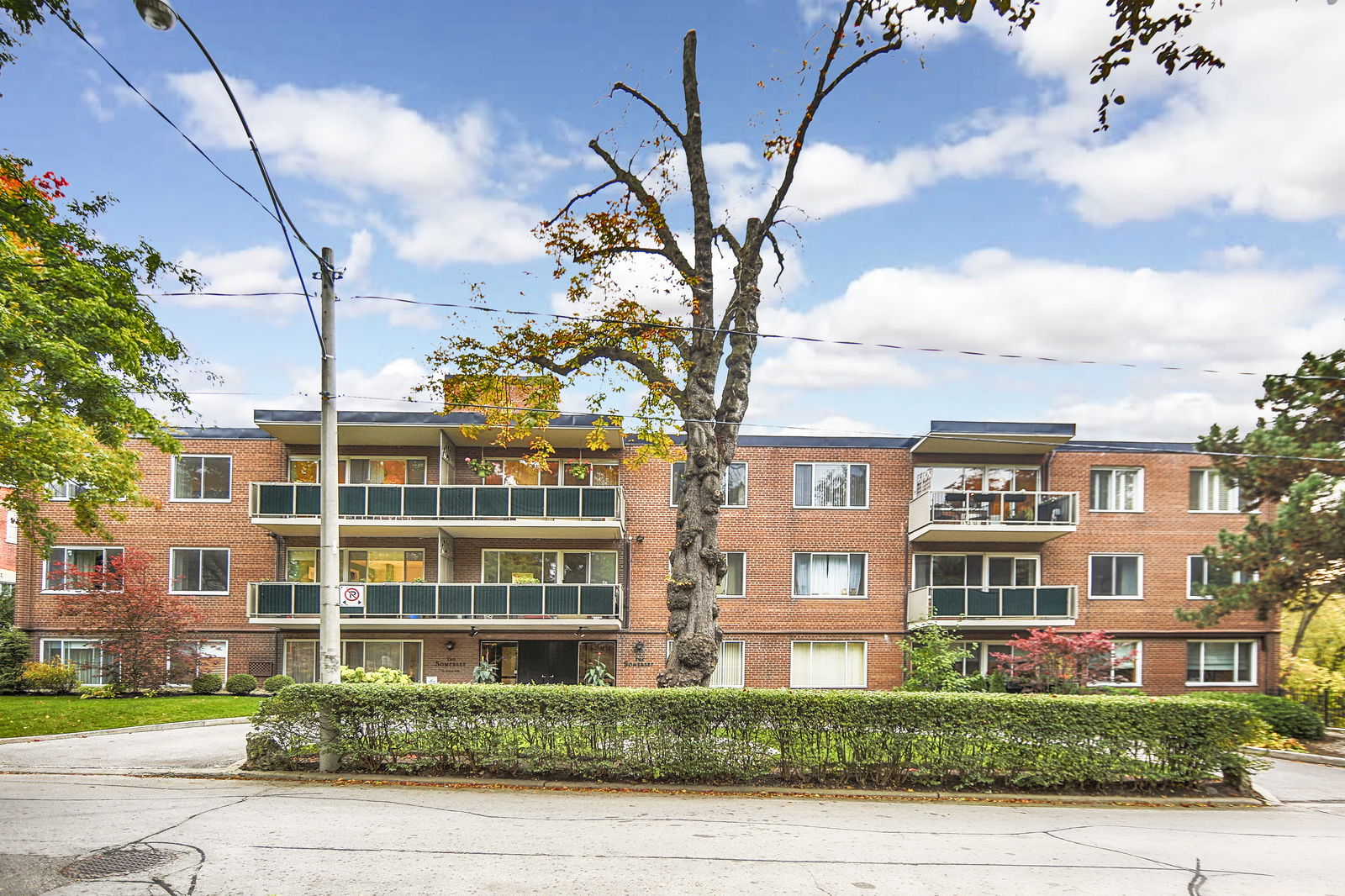 Exterior Facade — The Somerset, Midtown, Toronto