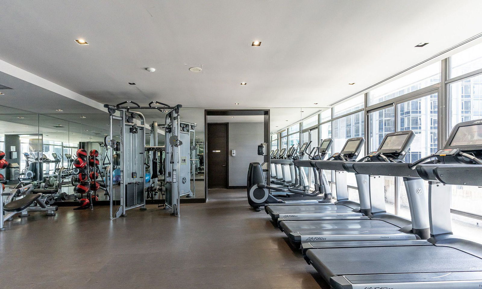 Gym — The Villas at 18 Yorkville, Downtown, Toronto