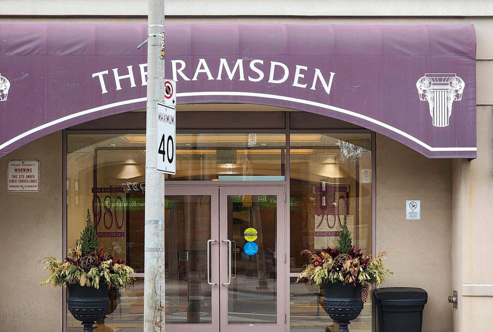 Entrance — The Ramsden, Downtown, Toronto