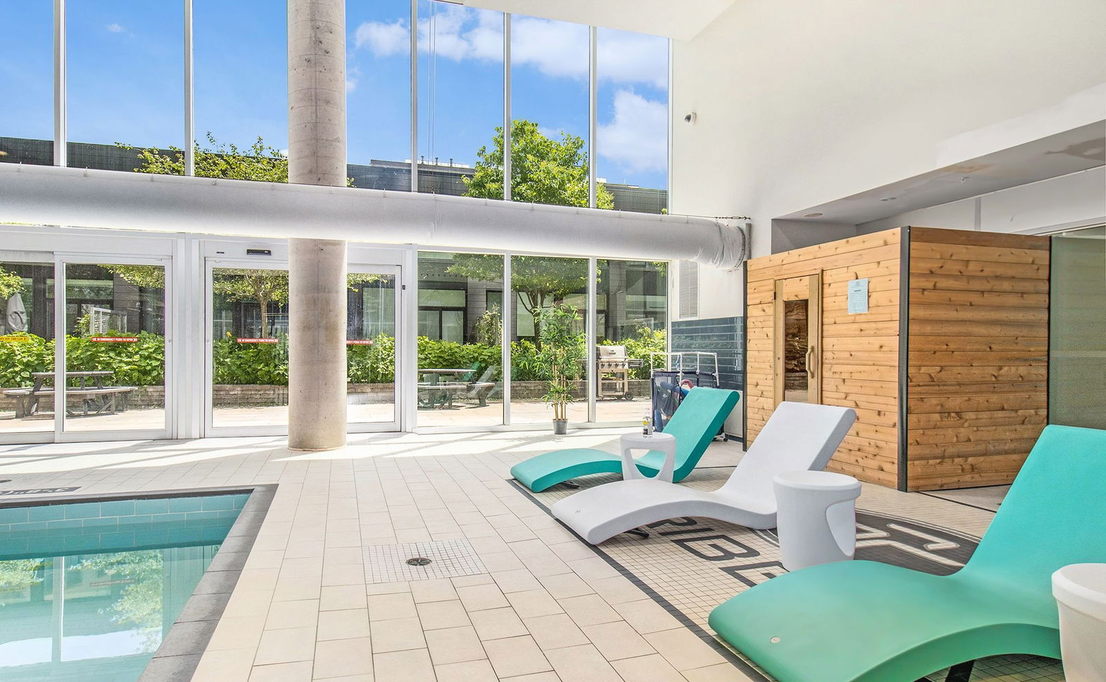 Sauna — The Lofts at Tribeca, Ottawa, Toronto