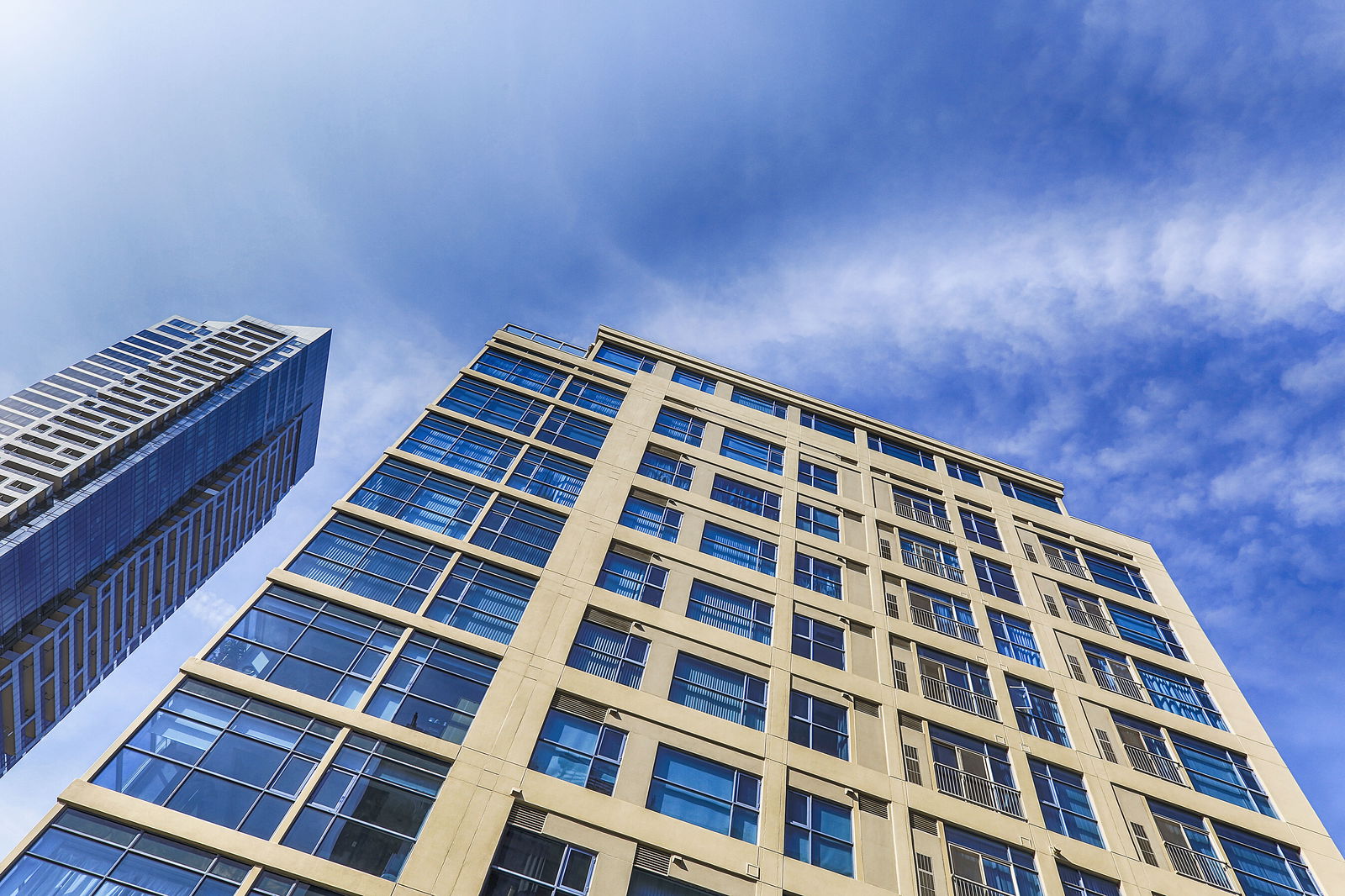 Exterior Sky — Eight Wellesley Street East, Downtown, Toronto