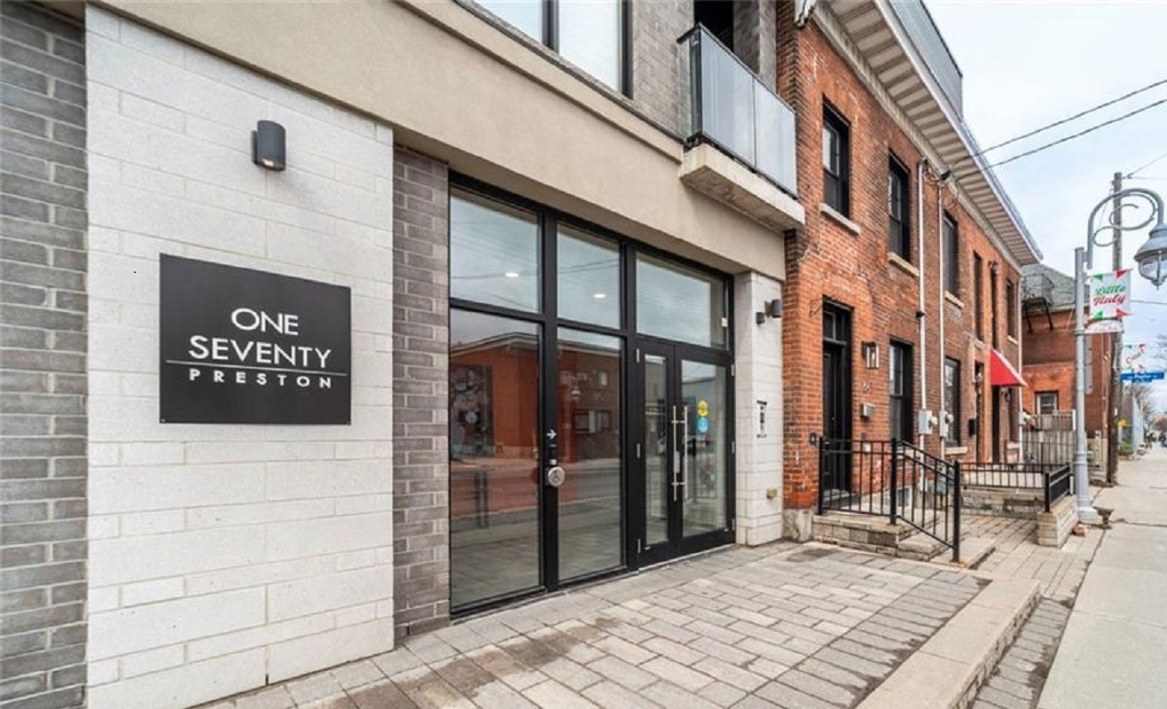 Entrance — One Seventy Preston, Ottawa, Toronto