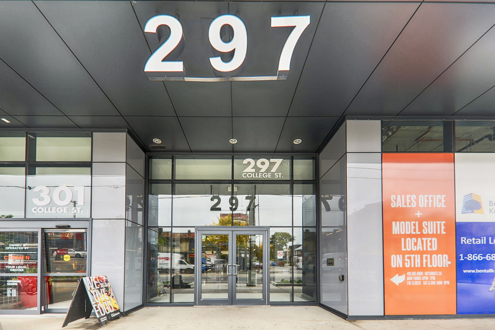 Entrance — The College Condo at Spadina, Downtown, Toronto