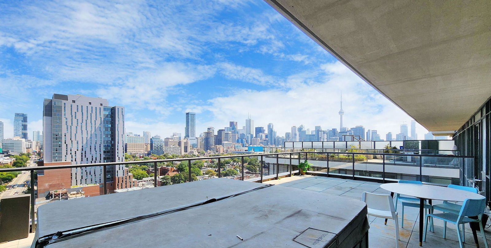 Rooftop Deck — The College Condo at Spadina, Downtown, Toronto