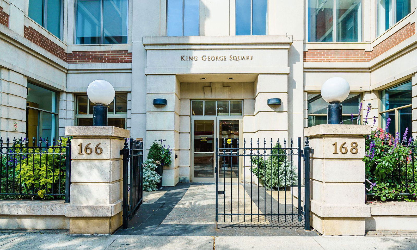 Entrance — King George Square, Downtown, Toronto