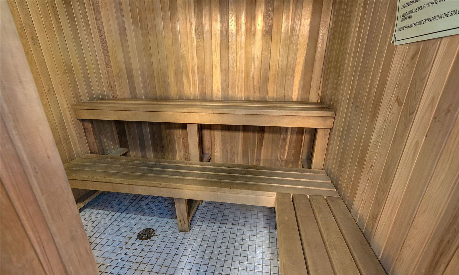 Sauna — New Times Square, Downtown, Toronto