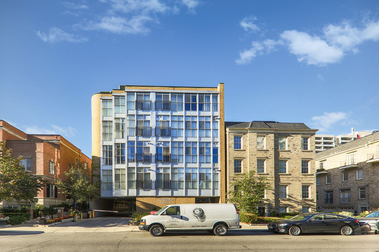 Exterior Facade — Le Corbu, Midtown, Toronto