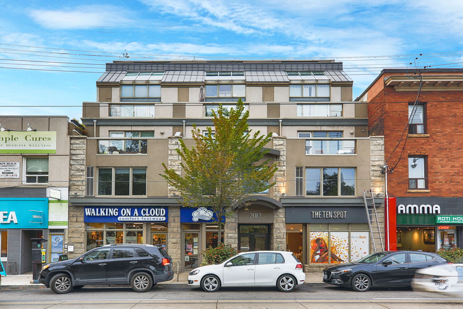 Exterior Facade — Green House Lofts, East End, Toronto