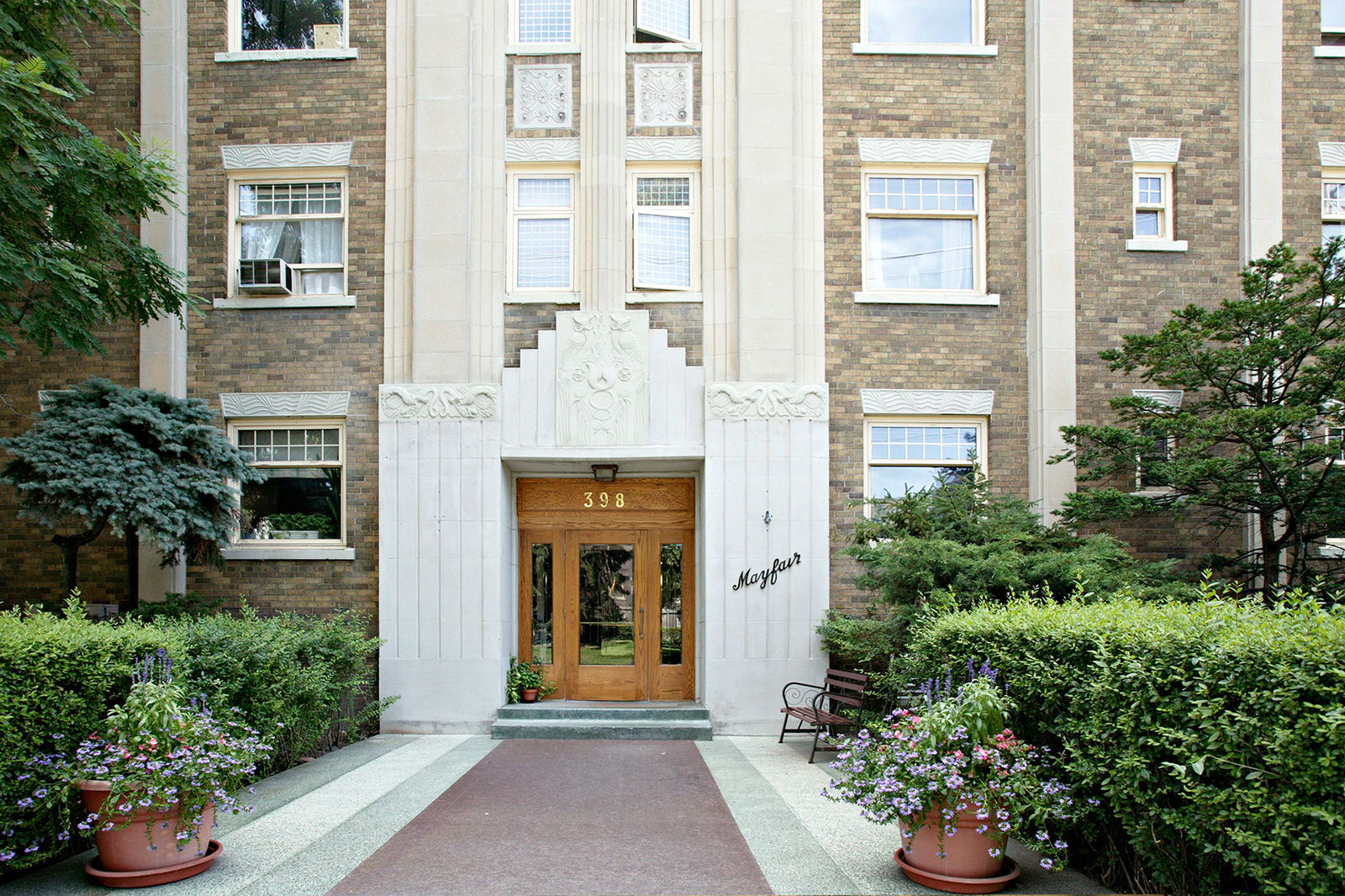 Entrance — Mayfair Mansions, Midtown, Toronto