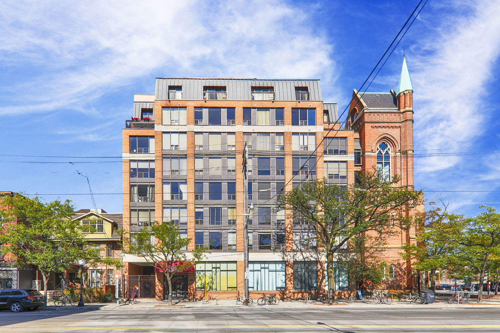 Exterior Facade — The Channel Club, West End, Toronto