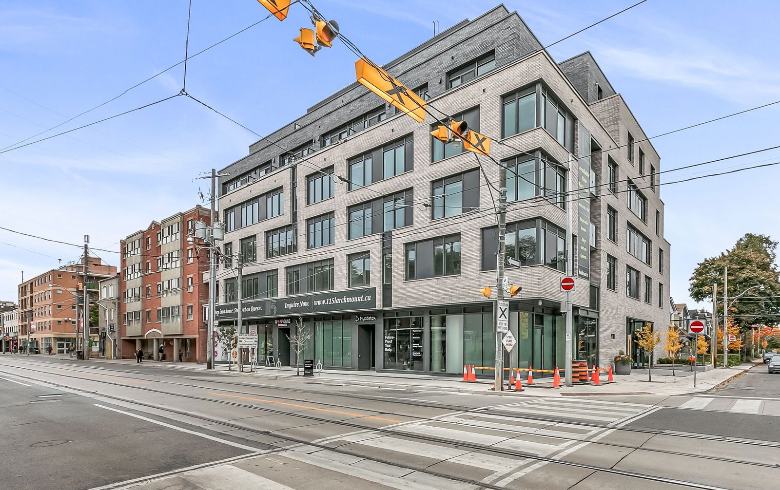 Exterior Side — 115 Larchmount, East End, Toronto