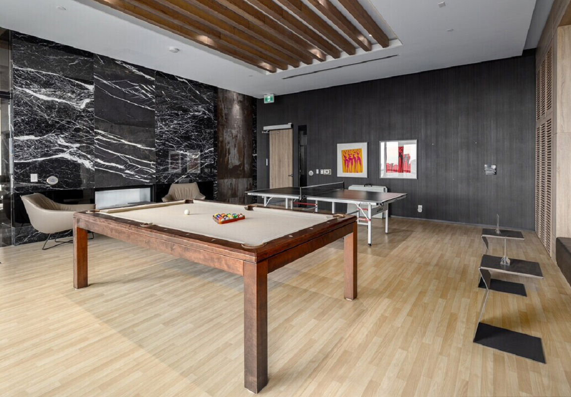 Game Room — Novus at Garrison Point, Downtown, Toronto