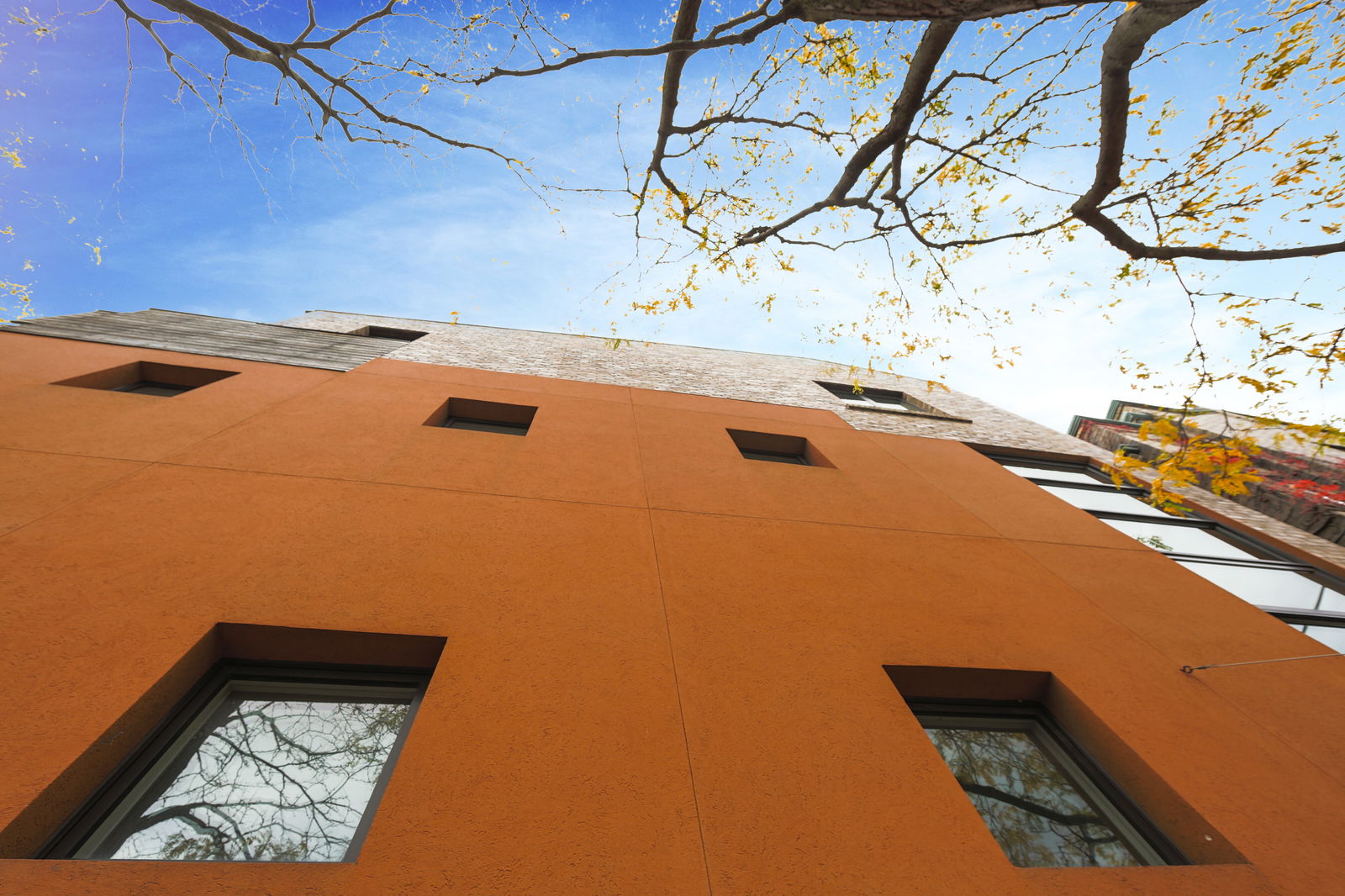 Exterior Sky — Claremont Hall Lofts, West End, Toronto