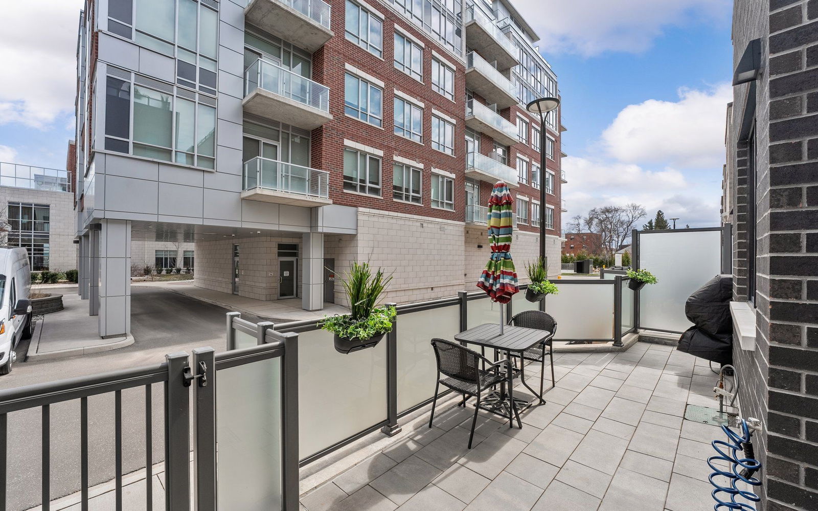 Patio — The Shores of Port Credit, Mississauga, Toronto