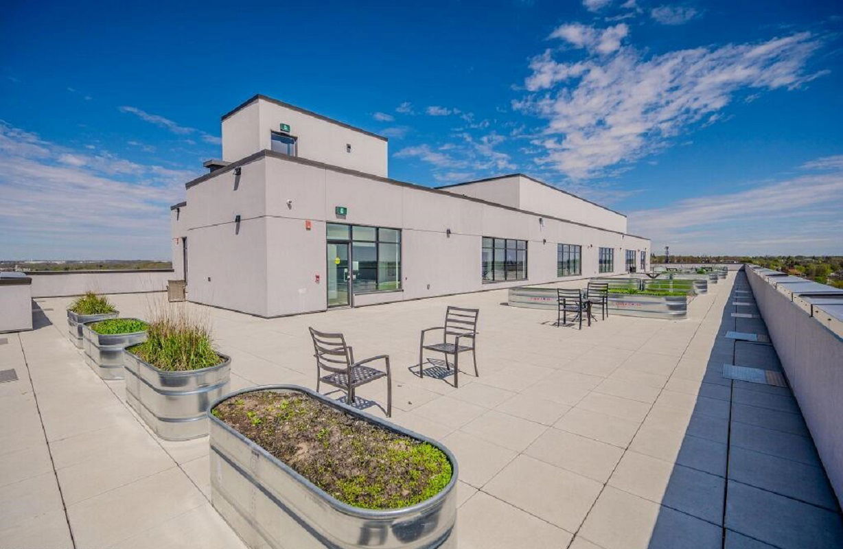 Rooftop Deck — One Wellington Condos, Brantford, Toronto