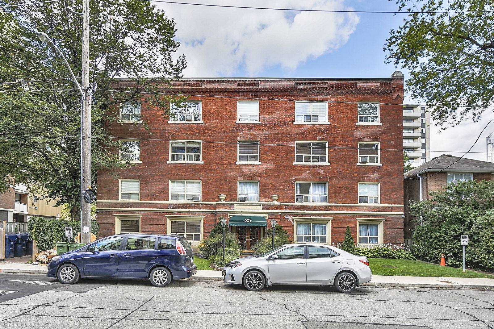 Exterior Facade — Heathwood Manor, Midtown, Toronto